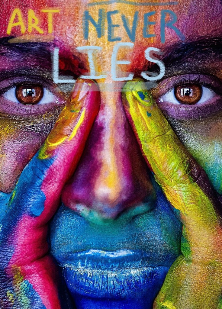 Art Never Lies Poster